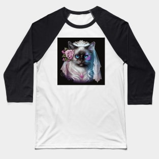 Saint Ragdoll Cat Baseball T-Shirt